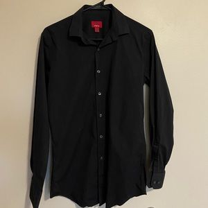 Alfani black mens dress shirt